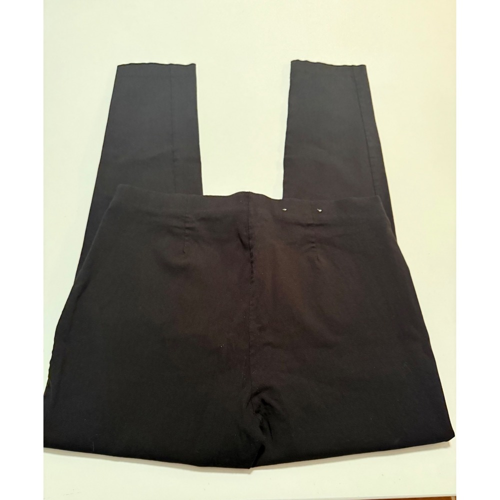 Michael Kors Pants Womens L Black Slim Leg Stretch Comfort Trousers Office